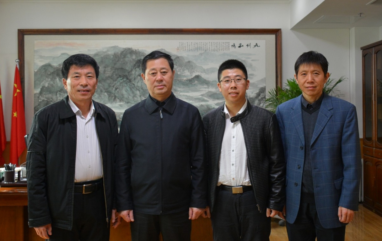 马乾凯教授向中共辽宁省委统战部孙远良部长汇报工作后合影留念